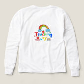 Schoolmodus geactiveerd Terug naar school student (Achterkant)