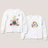 Schoolmodus geactiveerd Terug naar school student (Voorkant /achterkant)