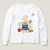 Schoolmodus geactiveerd Terug naar school student (Voorkant)