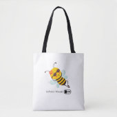 Schoolmodus: UIT - Chillin' Bee Tote Bag (Voorkant)