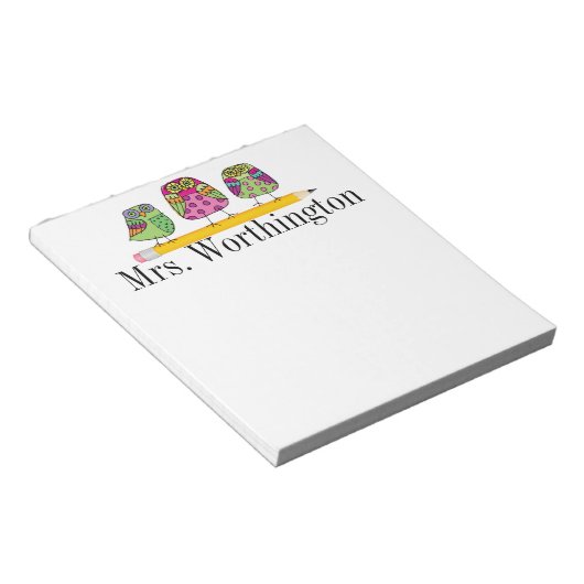 Schoolnotitieblok Notitieblok (Schuin)