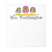 Schoolnotitieblok Notitieblok (Voorkant)