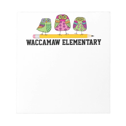 Schoolnotitieblok - SRF Notitieblok (Voorkant)