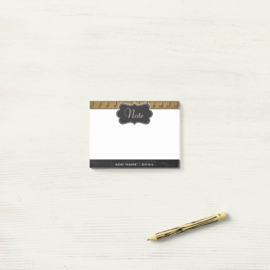  schoolnotities | DIY-tekst Post-it® Notes (Op bureau)