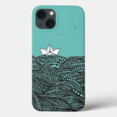 Schoolorigami met potlood Case-Mate iPhone case (Achterkant)