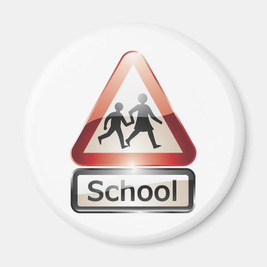 schoolovergang magneet (Voorkant)