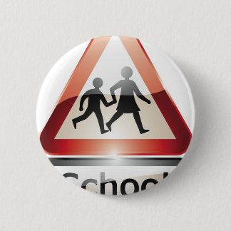 schoolovergang ronde button 5,7 cm