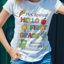 Schoolpapier & Krabbels Hallo Eerste Klas