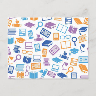 Schoolpatroon Briefkaart