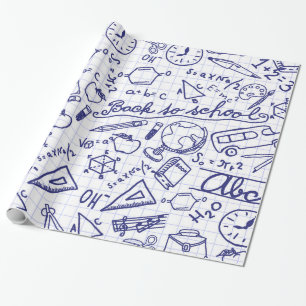 Schoolpatroon Cadeaupapier