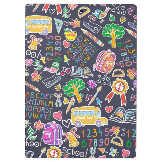 Schoolpatroon Klembord (Achterkant)