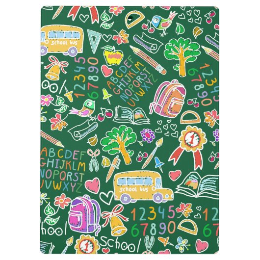 Schoolpatroon Klembord (Achterkant)