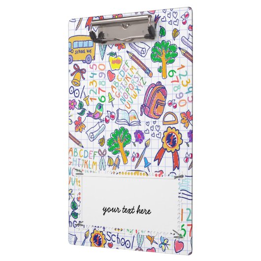 Schoolpatroon Klembord (Links)