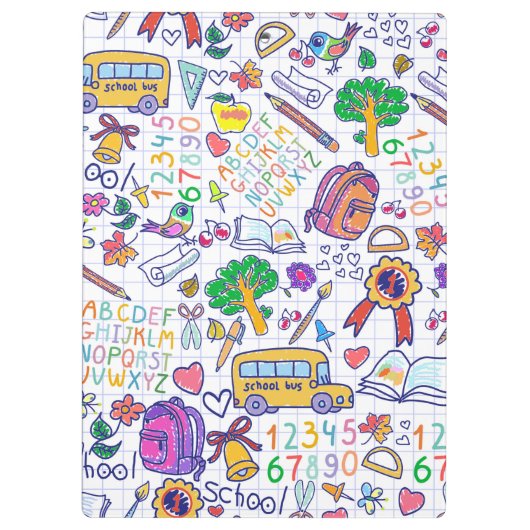 Schoolpatroon Klembord (Achterkant)