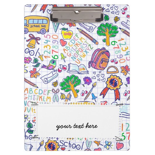 Schoolpatroon Klembord (Voorkant)