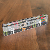 Schoolpatroon Naambordje (Zijkant)