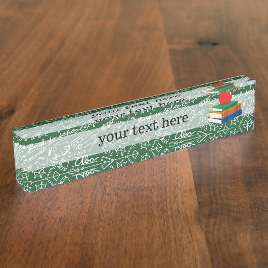 Schoolpatroon Naambordje (Zijkant)