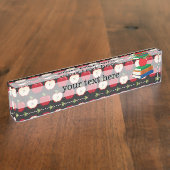 Schoolpatroon Naambordje (Zijkant)