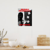 Schoolpesten (schoon) poster (Keuken)