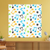 Schoolpremium-schilderdoek (gloss) canvas afdruk (Insitu (Woonkamer))