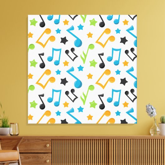 Schoolpremium-schilderdoek (gloss) canvas afdruk (Insitu (Woonkamer))