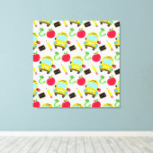 Schoolpremium-schilderdoek (gloss) canvas afdruk (Insitu (Houten vloer))