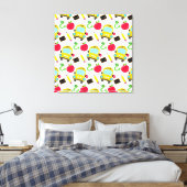 Schoolpremium-schilderdoek (gloss) canvas afdruk (Insitu (Slaapkamer))