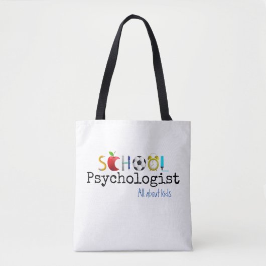 Schoolpsychologie—Alles over Kinder Canvas tas (Voorkant)
