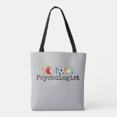 Schoolpsychologie—Alles over Kinder Canvas tas (Achterkant)