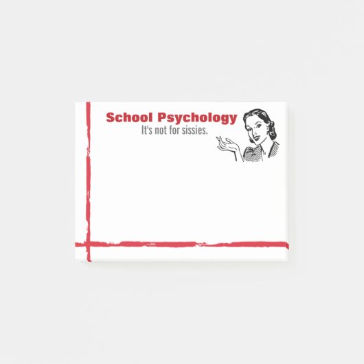 Schoolpsychologie Betekenis van Humor Post-it Note (Voorkant)