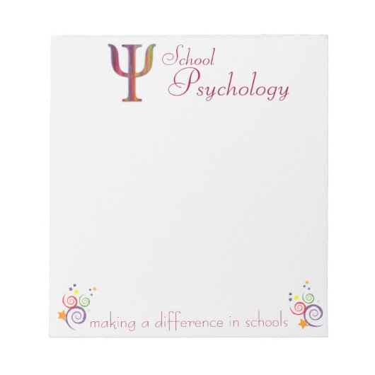 Schoolpsychologie Een ander Notitieblok maken (Voorkant)