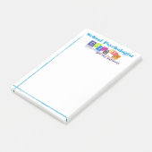 Schoolpsychologie/Kinderen zijn mijn bedrijf post- Post-it® Notes (Schuin)