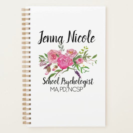 Schoolpsychologie Planner (Voorkant)