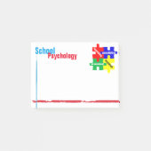 Schoolpsychologie Puzzle Post-it Notes (Voorkant)