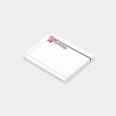 Schoolpsychologie Sharp en Stylish Post-it Notes (Schuin)