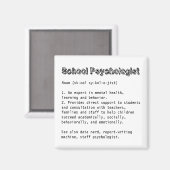 Schoolpsycholoog Definition Magnet (Voorkant / Achterkant)