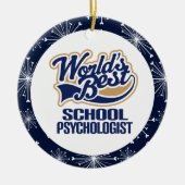 Schoolpsycholoog Gift Ornament (Voorkant)
