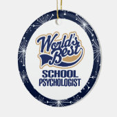 Schoolpsycholoog Gift Ornament (Links)