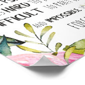 Schoolpsycholoog Kantoor decor appreciation Gift Poster (Hoek)