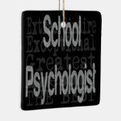 schoolpsycholoog keramisch ornament (Rechts)