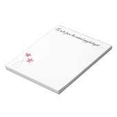 Schoolpsycholoog klein Memo Pad Notitieblok (Linkerzijde)