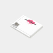 Schoolpsycholoog Laptop Post-it Notes (Schuin)