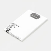 schoolpsycholoog Memo Post-it® Notes (Schuin)