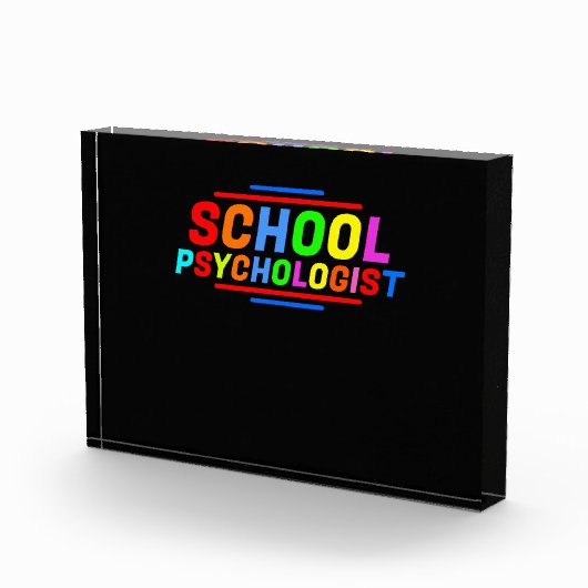 Schoolpsycholoog - Psychologie-cadeautje Fotoblokken (Rechts)