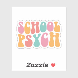 Schoolpsycholoog – School Geestelijke Gezondheid Sticker