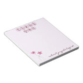 Schoolpsycholoog Snel Dank je Notitieblok (Schuin)