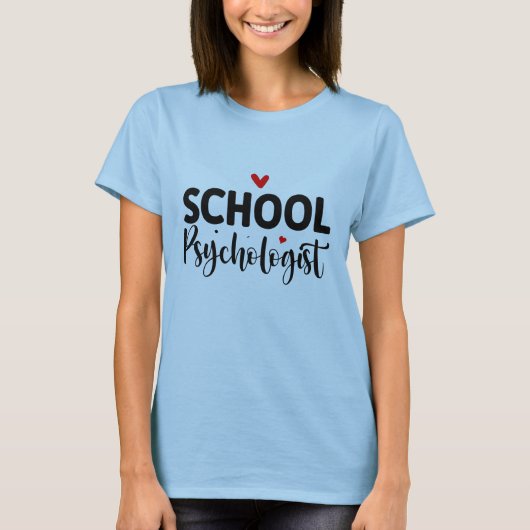 Schoolpsycholoog T-shirt (Voorkant)
