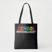 schoolpsycholoog tote bag (Voorkant)