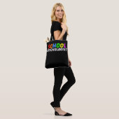 schoolpsycholoog tote bag (Op model)
