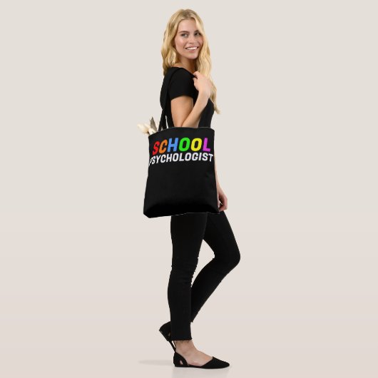 schoolpsycholoog tote bag (Op model)